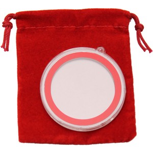 Ornament Capsule and Red Pouch 